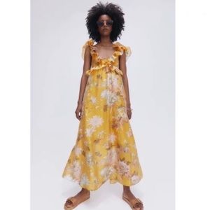 H&M lyocell floral dress